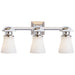 Visual Comfort Signature Canada - Three Light Wall Sconce - Ny Subway - Polished Nickel- Union Lighting Luminaires Decor