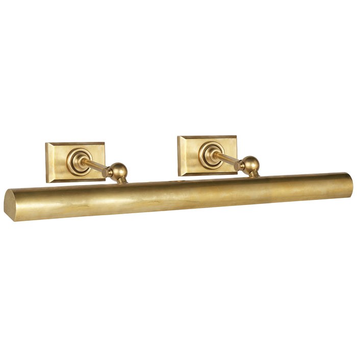 Visual Comfort Signature Canada - Two Light Picture Light - Cabinet Maker - Hand-Rubbed Antique Brass- Union Lighting Luminaires Decor