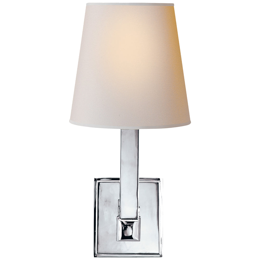 Visual Comfort Signature Canada - One Light Wall Sconce - Square Tube - Polished Nickel- Union Lighting Luminaires Decor