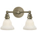 Visual Comfort Signature Canada - Two Light Wall Sconce - Boston - Antique Nickel- Union Lighting Luminaires Decor