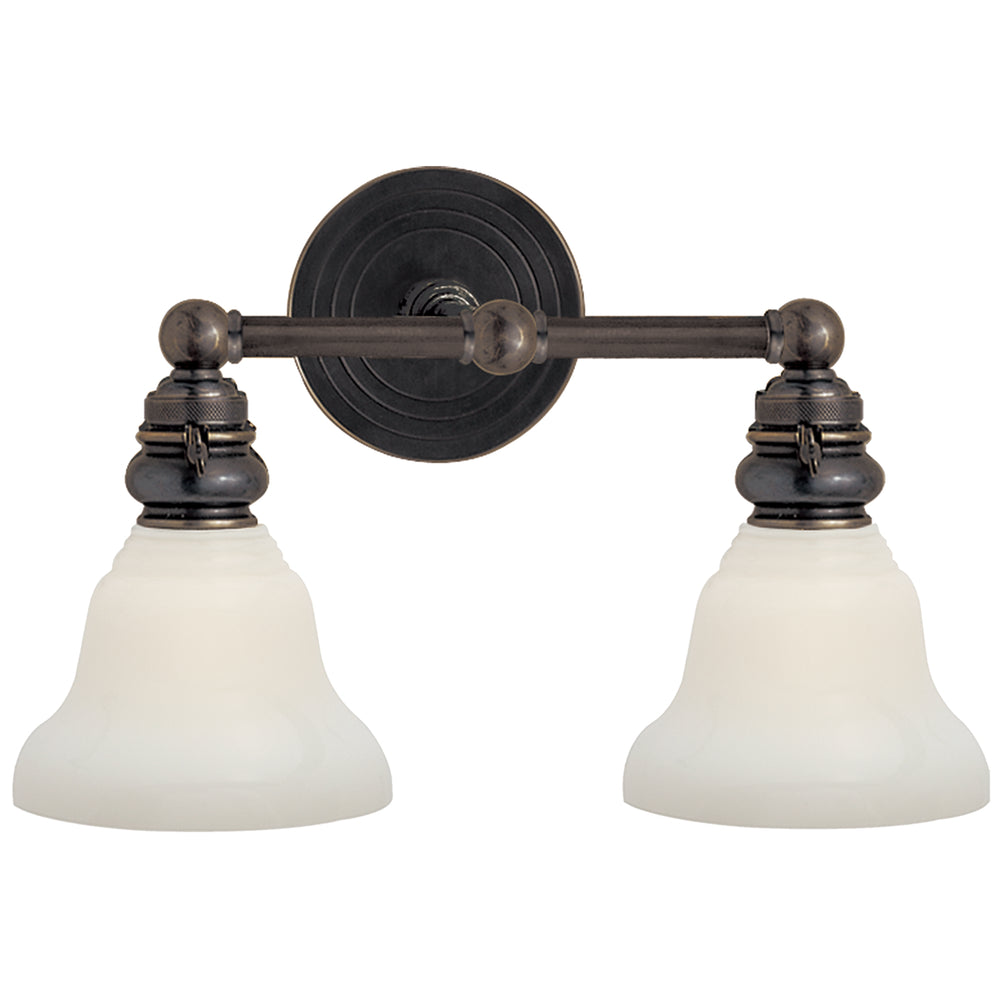 Visual Comfort Signature Canada - Two Light Wall Sconce - Boston - Bronze- Union Lighting Luminaires Decor