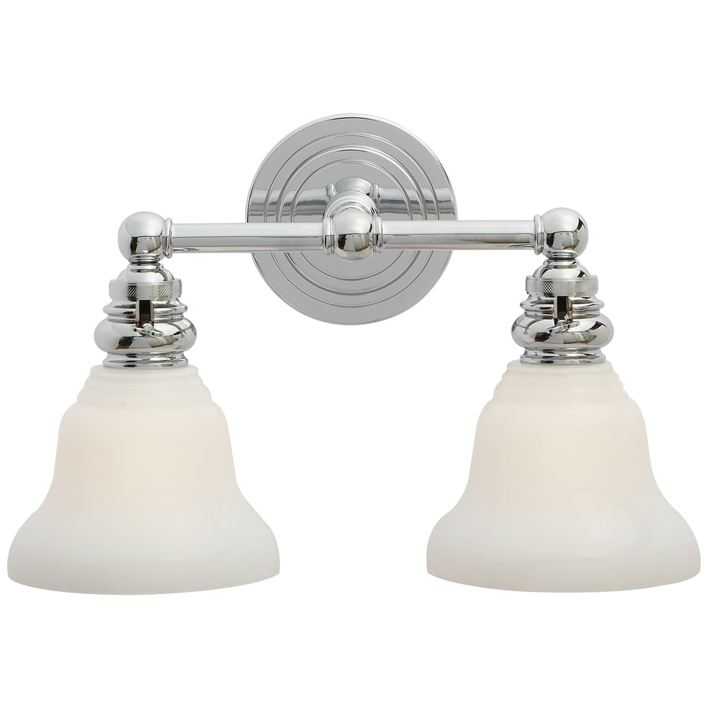 Visual Comfort Signature Canada - Two Light Wall Sconce - Boston - Chrome- Union Lighting Luminaires Decor