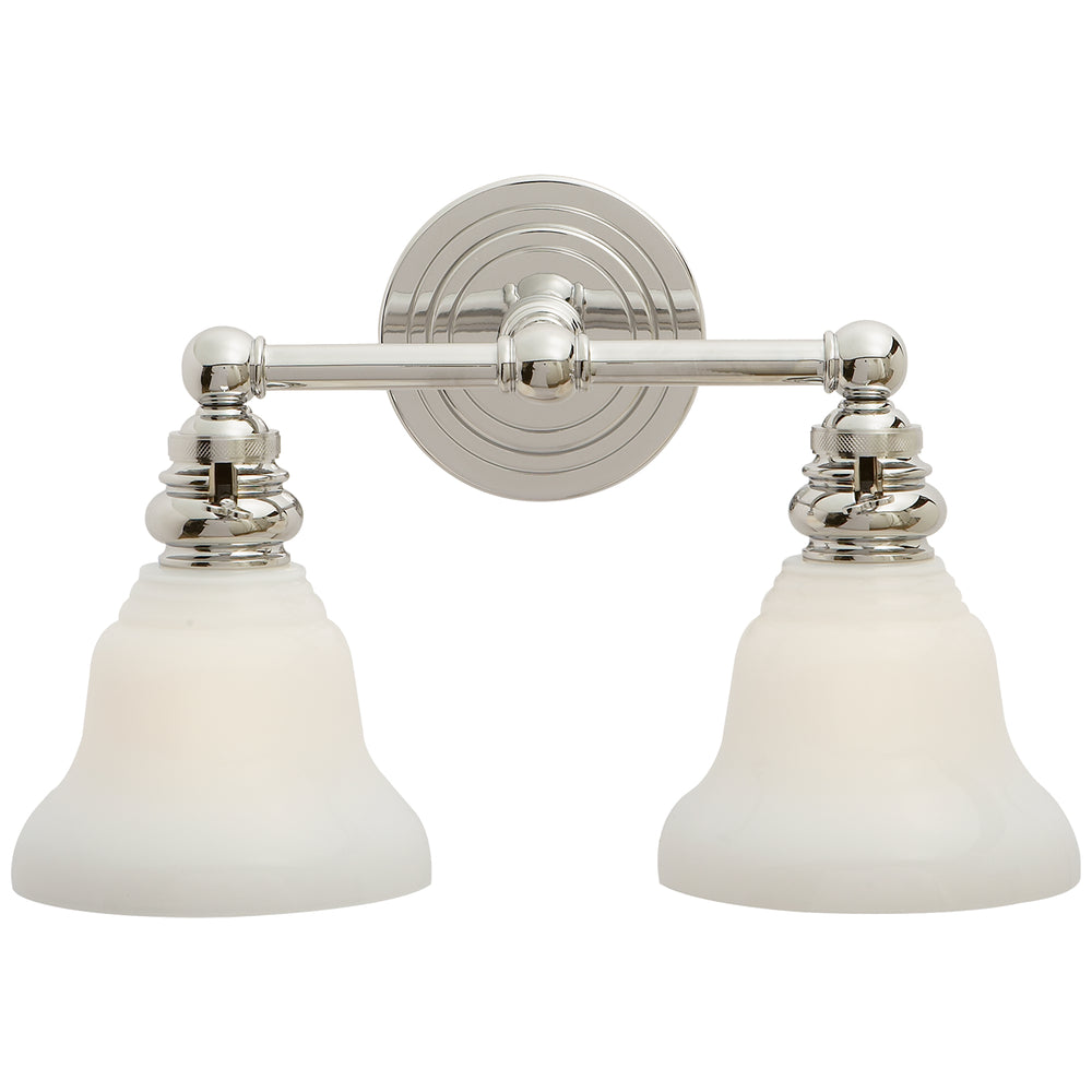 Visual Comfort Signature Canada - Two Light Wall Sconce - Boston - Polished Nickel- Union Lighting Luminaires Decor