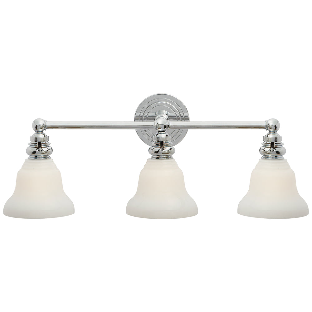 Visual Comfort Signature Canada - Three Light Wall Sconce - Boston - Chrome- Union Lighting Luminaires Decor