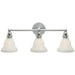 Visual Comfort Signature Canada - Three Light Wall Sconce - Boston - Chrome- Union Lighting Luminaires Decor