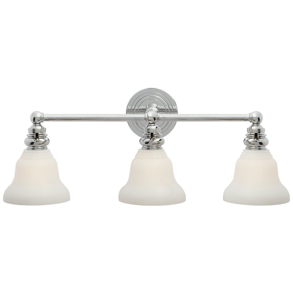 Visual Comfort Signature Canada - Three Light Wall Sconce - Boston - Polished Nickel- Union Lighting Luminaires Decor