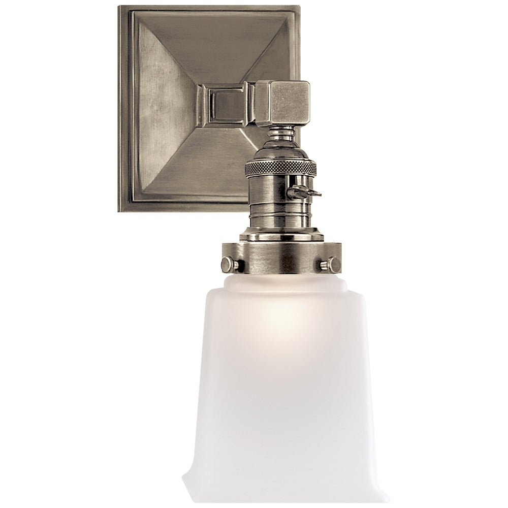 Visual Comfort Signature Canada - One Light Wall Sconce - BOSTON5 - Antique Nickel- Union Lighting Luminaires Decor