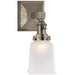 Visual Comfort Signature Canada - One Light Wall Sconce - BOSTON5 - Antique Nickel- Union Lighting Luminaires Decor