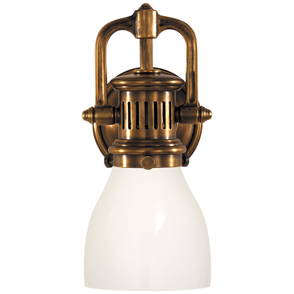 Visual Comfort Signature Canada - One Light Wall Sconce - Yoke - Hand-Rubbed Antique Brass- Union Lighting Luminaires Decor