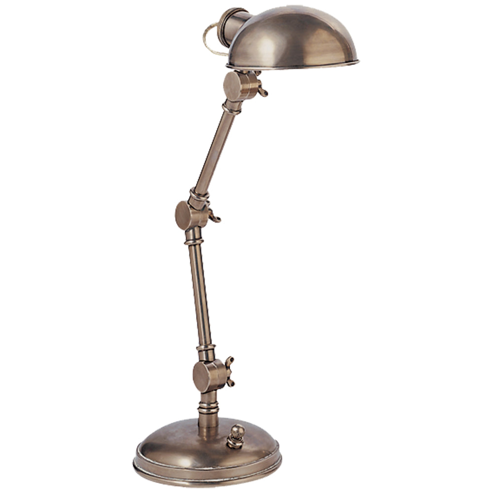 Visual Comfort Signature Canada - One Light Table Lamp - Pixie - Antique Nickel- Union Lighting Luminaires Decor