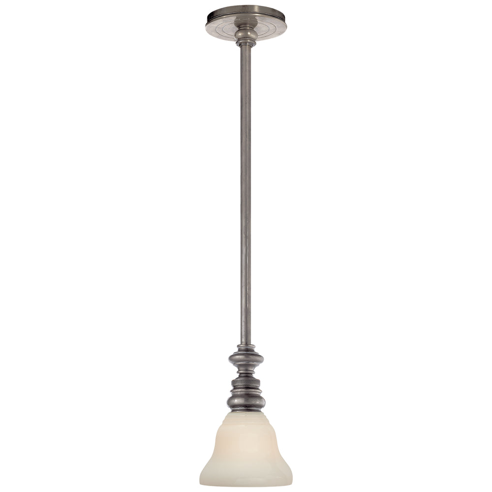 Visual Comfort Signature Canada - One Light Pendant - Boston - Antique Nickel- Union Lighting Luminaires Decor