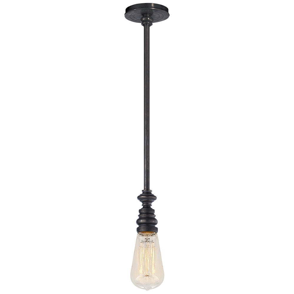 Visual Comfort Signature Canada - One Light Pendant - Boston - Bronze- Union Lighting Luminaires Decor