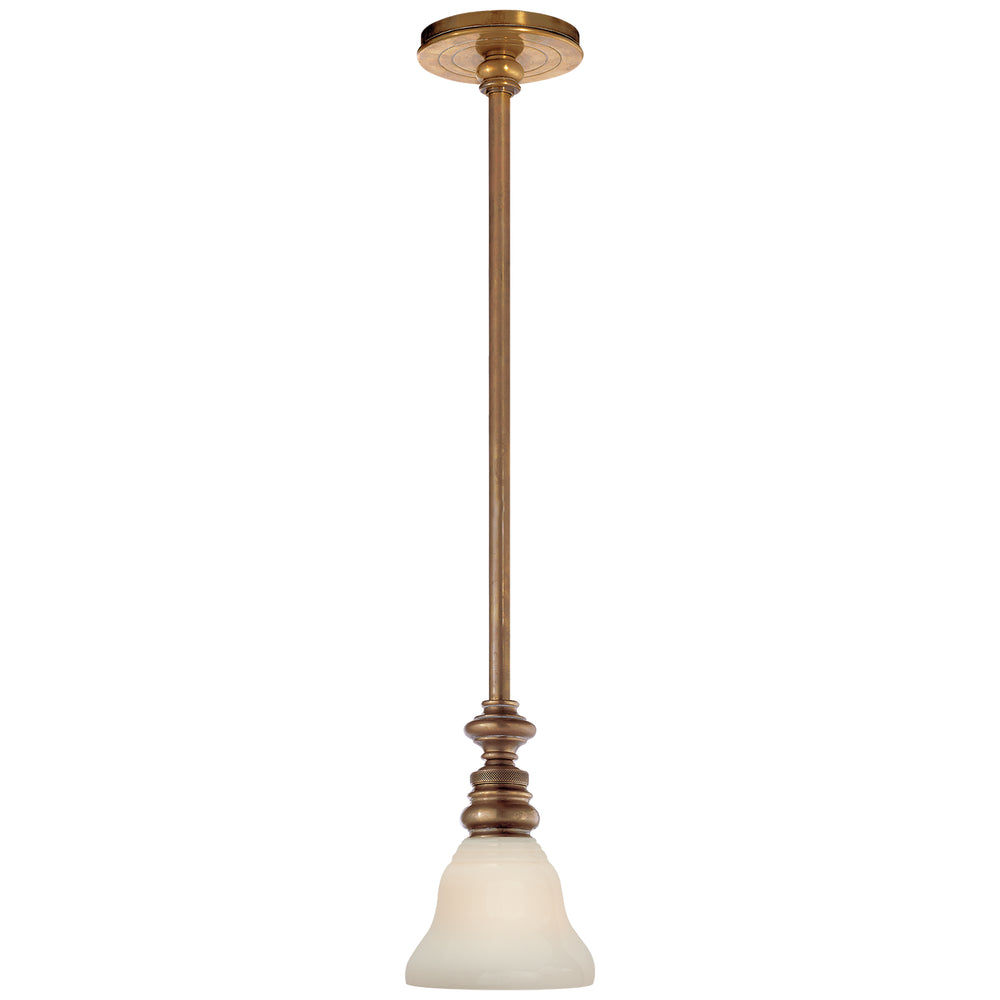 Visual Comfort Signature Canada - One Light Pendant - Boston - Hand-Rubbed Antique Brass- Union Lighting Luminaires Decor