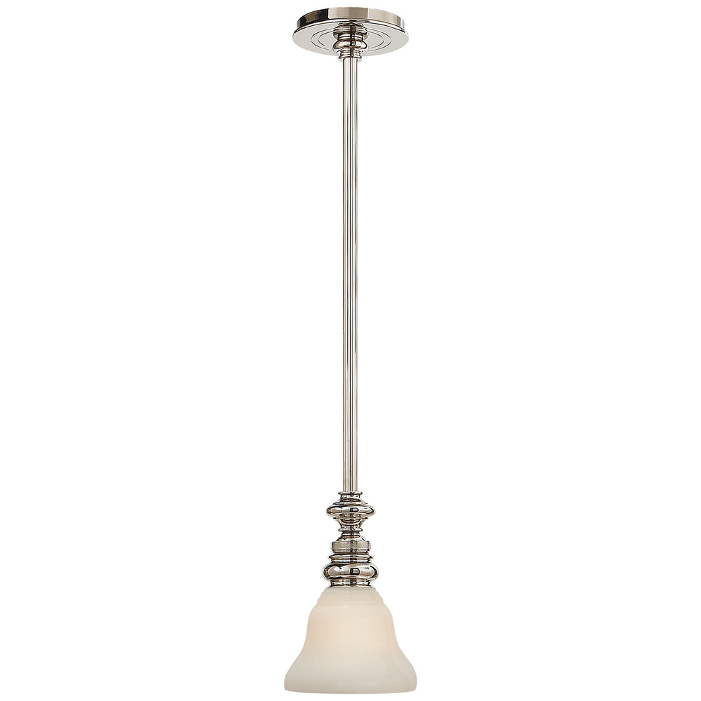 Visual Comfort Signature Canada - One Light Pendant - Boston - Polished Nickel- Union Lighting Luminaires Decor