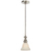 Visual Comfort Signature Canada - One Light Pendant - Boston - Polished Nickel- Union Lighting Luminaires Decor