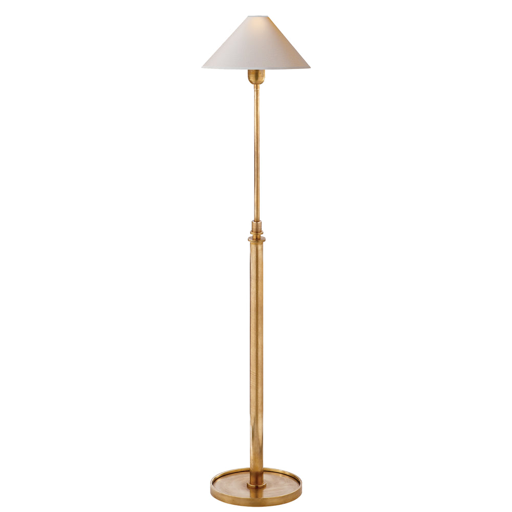 Visual Comfort Signature Canada - One Light Floor Lamp - Hargett - Hand-Rubbed Antique Brass- Union Lighting Luminaires Decor