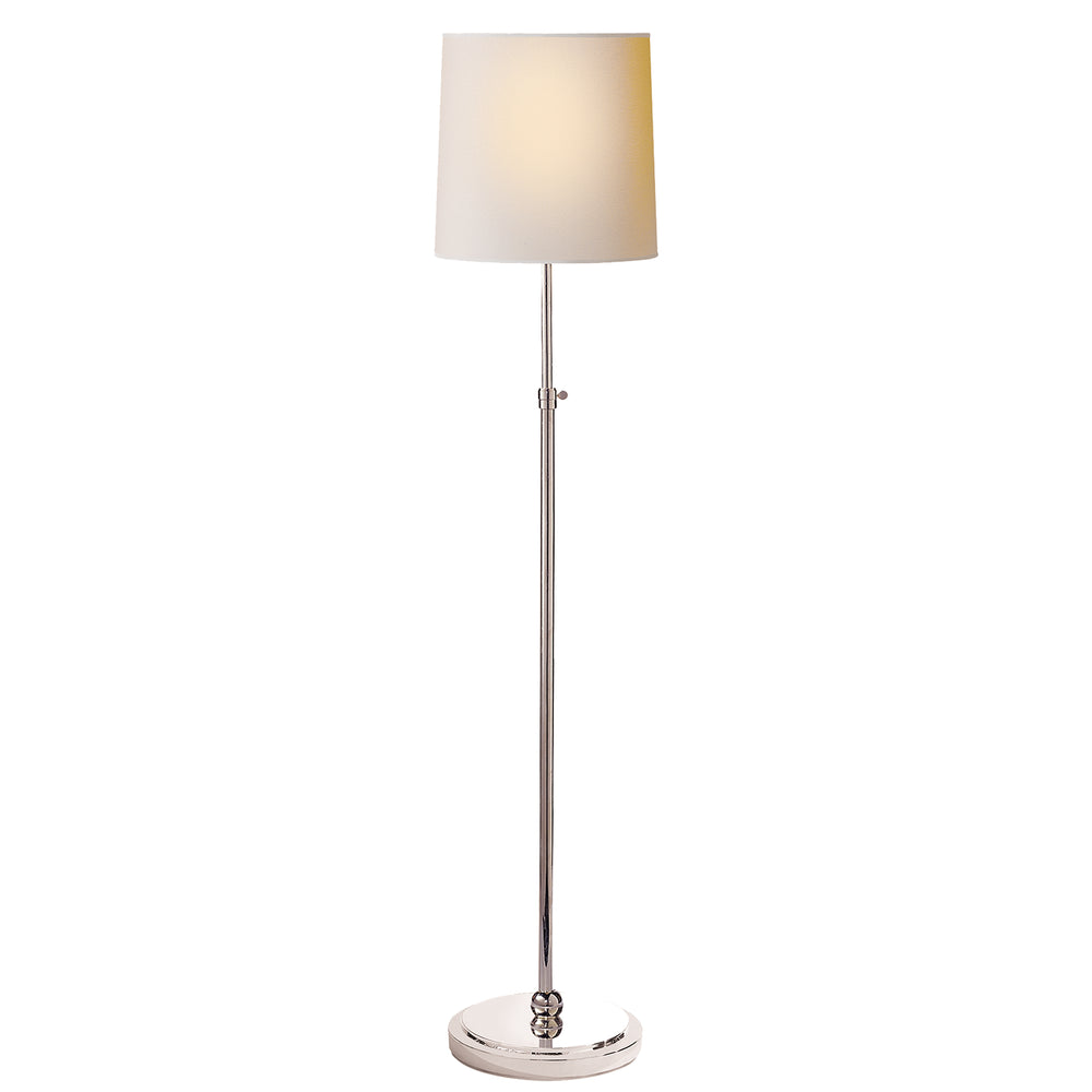 Visual Comfort Signature Canada - One Light Floor Lamp - Bryant - Polished Nickel- Union Lighting Luminaires Decor