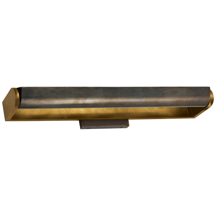 Visual Comfort Signature Canada - Three Light Wall Sconce - David Art - Hand-Rubbed Antique Brass and Bronze- Union Lighting Luminaires Decor