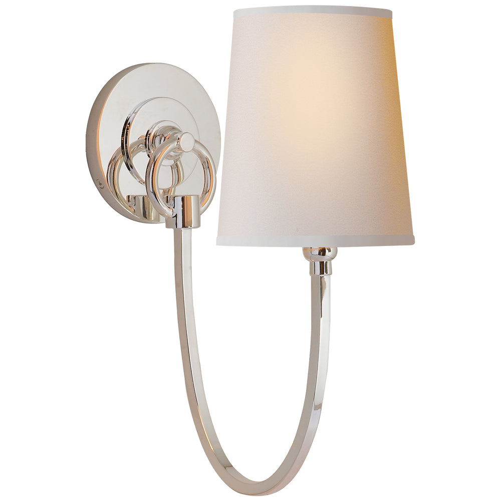 Visual Comfort Signature Canada - One Light Wall Sconce - Reed - Polished Nickel- Union Lighting Luminaires Decor