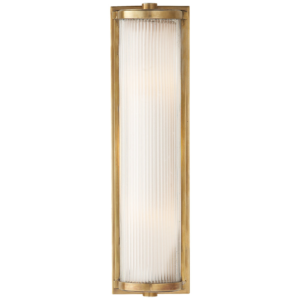 Visual Comfort Signature Canada - Two Light Wall Sconce - Dresser - Hand-Rubbed Antique Brass- Union Lighting Luminaires Decor