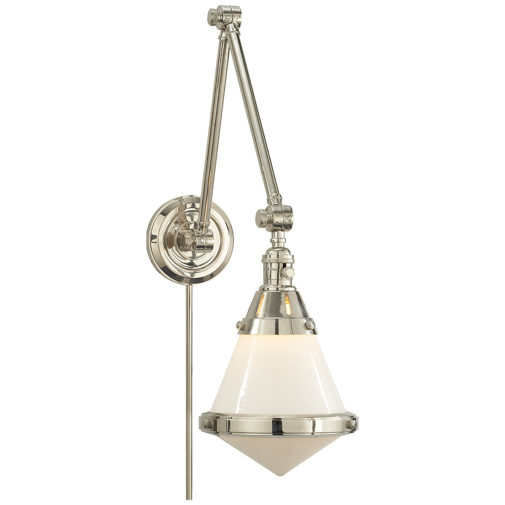 Visual Comfort Signature Canada - One Light Wall Sconce - Gale - Polished Nickel- Union Lighting Luminaires Decor