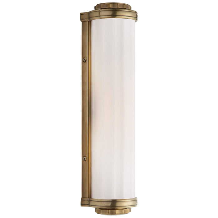 Visual Comfort Signature Canada - Two Light Bath Sconce - Milton Road - Hand-Rubbed Antique Brass- Union Lighting Luminaires Decor