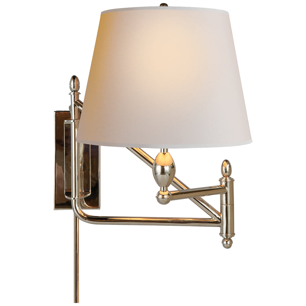 Visual Comfort Signature Canada - One Light Wall Sconce - Paulo - Polished Nickel- Union Lighting Luminaires Decor