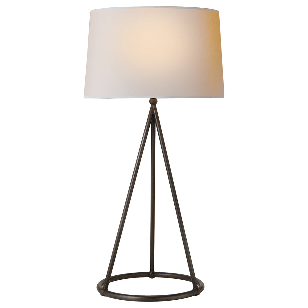 Visual Comfort Signature Canada - One Light Table Lamp - Nina - Aged Iron- Union Lighting Luminaires Decor