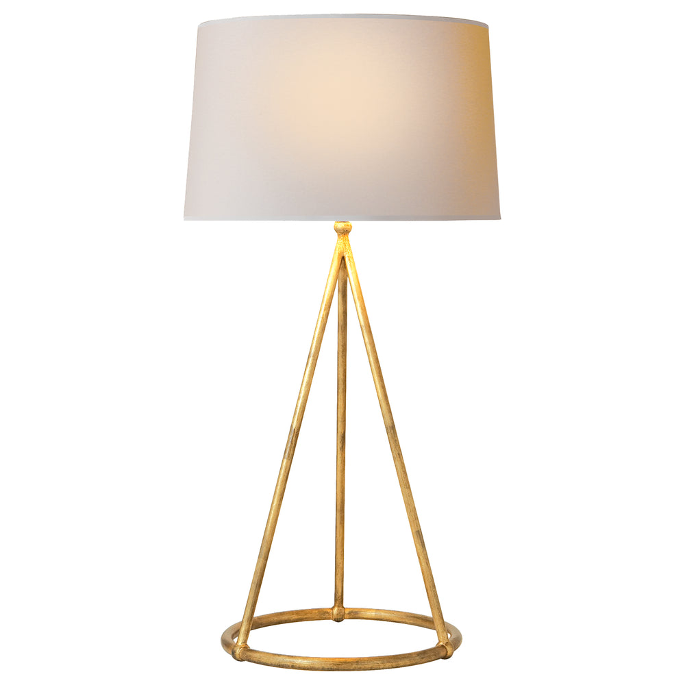 Visual Comfort Signature Canada - One Light Table Lamp - Nina - Gilded Iron- Union Lighting Luminaires Decor