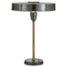 Visual Comfort Signature Canada - One Light Table Lamp - Carlo - Bronze with Antique Brass- Union Lighting Luminaires Decor