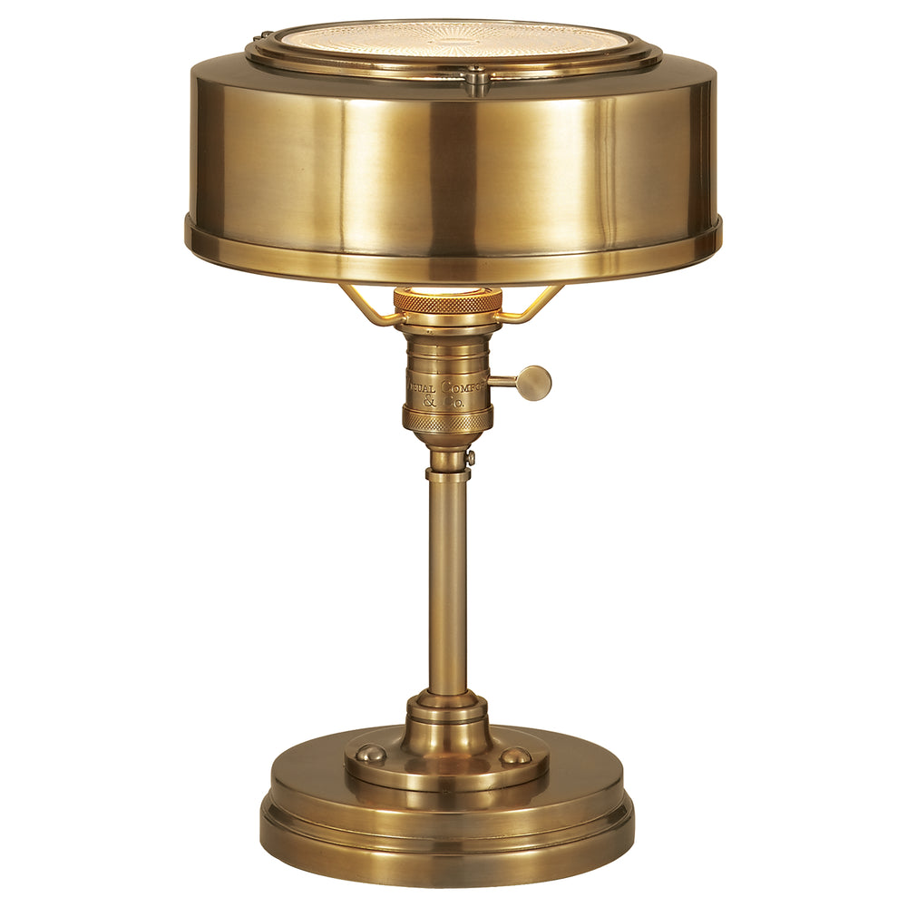 Visual Comfort Signature Canada - One Light Task Lamp - Henley - Hand-Rubbed Antique Brass- Union Lighting Luminaires Decor