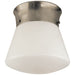Visual Comfort Signature Canada - One Light Ceiling Mount - Perry Street - Antique Nickel- Union Lighting Luminaires Decor
