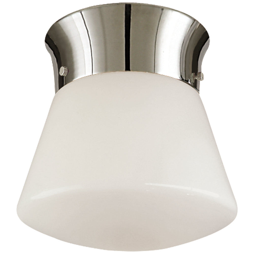 Visual Comfort Signature Canada - One Light Ceiling Mount - Perry Street - Polished Nickel- Union Lighting Luminaires Decor