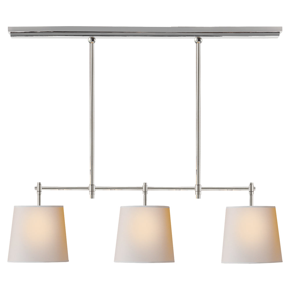 Visual Comfort Signature Canada - Three Light Billiard - Bryant - Polished Nickel- Union Lighting Luminaires Decor