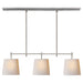 Visual Comfort Signature Canada - Three Light Billiard - Bryant - Polished Nickel- Union Lighting Luminaires Decor