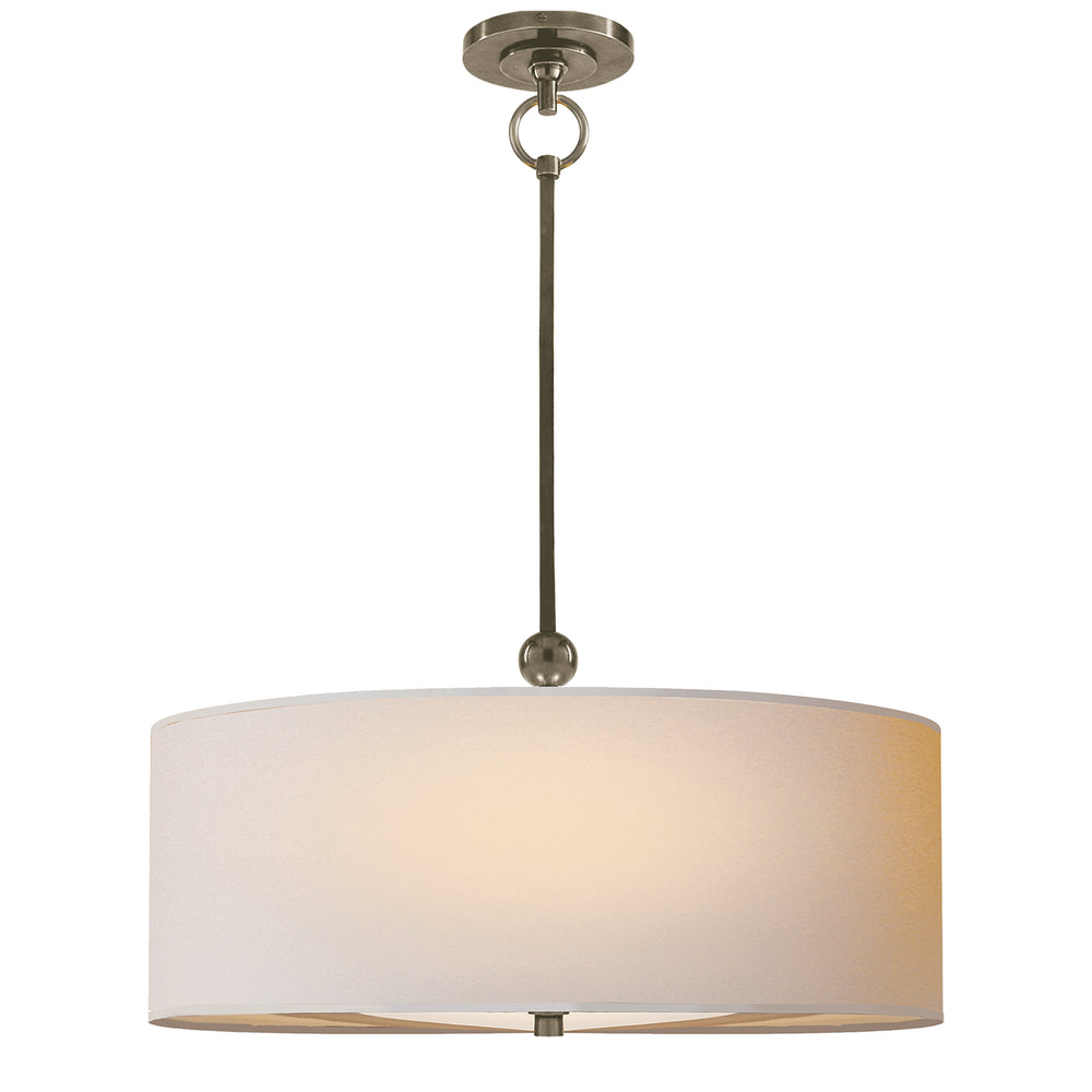Visual Comfort Signature Canada - One Light Pendant - Reed - Antique Nickel- Union Lighting Luminaires Decor