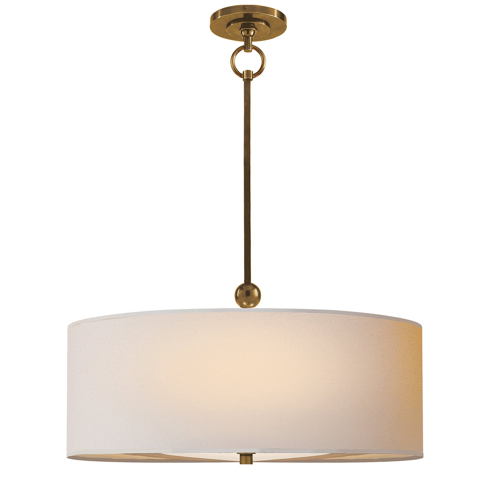 Visual Comfort Signature Canada - One Light Pendant - Reed - Hand-Rubbed Antique Brass- Union Lighting Luminaires Decor