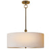 Visual Comfort Signature Canada - One Light Pendant - Reed - Hand-Rubbed Antique Brass- Union Lighting Luminaires Decor