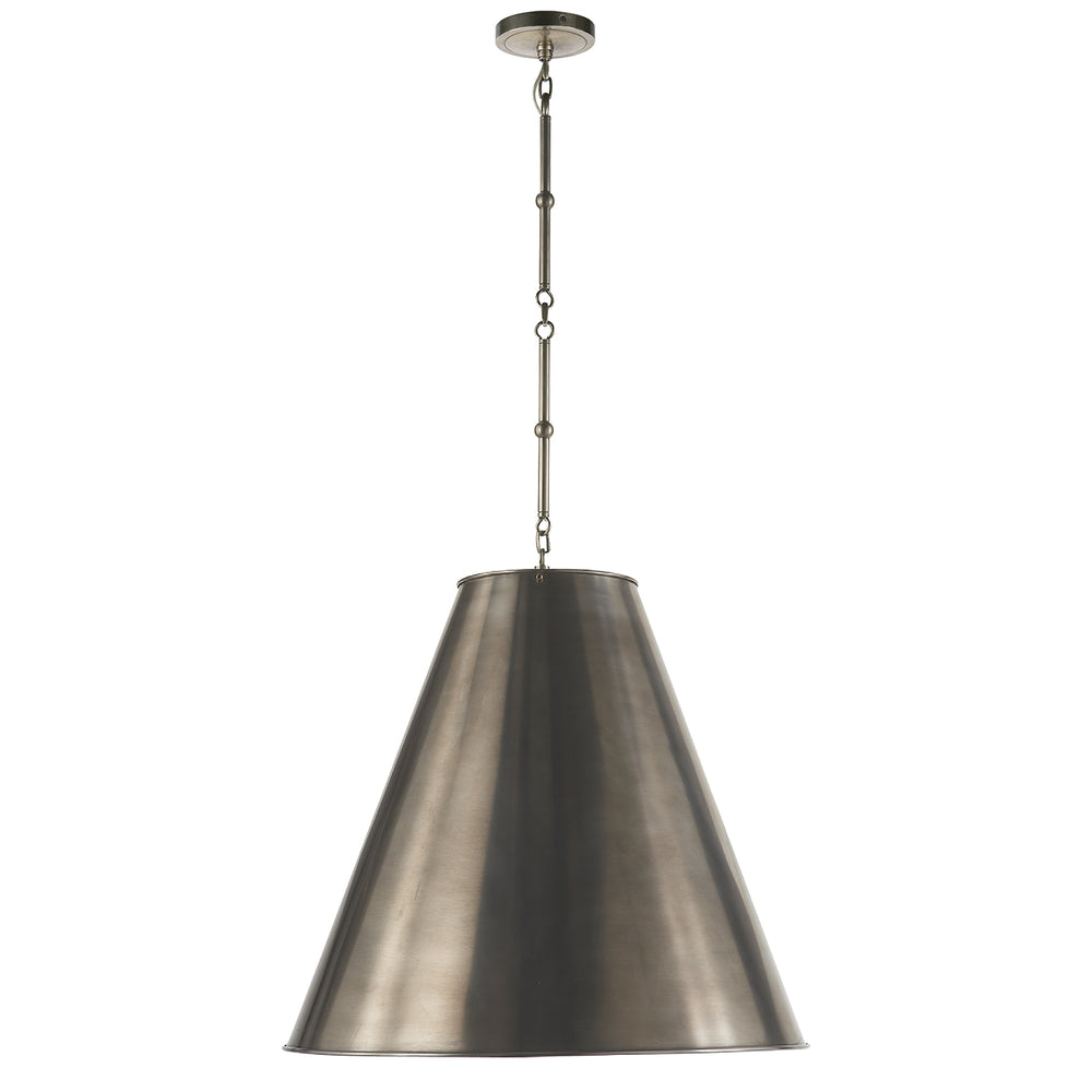 Visual Comfort Signature Canada - Two Light Pendant - Goodman - Antique Nickel- Union Lighting Luminaires Decor