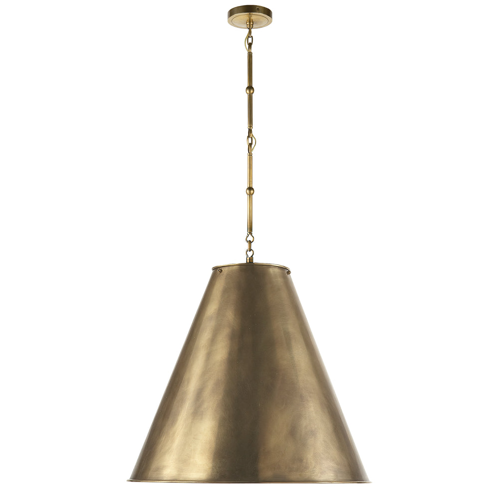 Visual Comfort Signature Canada - Two Light Pendant - Goodman - Hand-Rubbed Antique Brass- Union Lighting Luminaires Decor