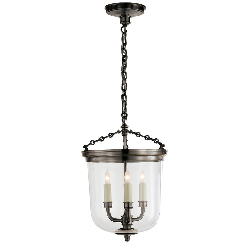 Visual Comfort Signature Canada - Three Light Lantern - Merchant - Bronze- Union Lighting Luminaires Decor