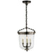 Visual Comfort Signature Canada - Three Light Lantern - Merchant - Bronze- Union Lighting Luminaires Decor