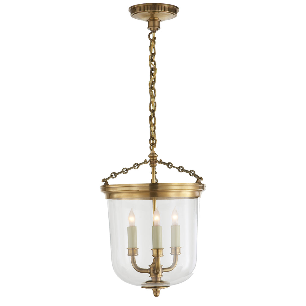 Visual Comfort Signature Canada - Three Light Lantern - Merchant - Hand-Rubbed Antique Brass- Union Lighting Luminaires Decor