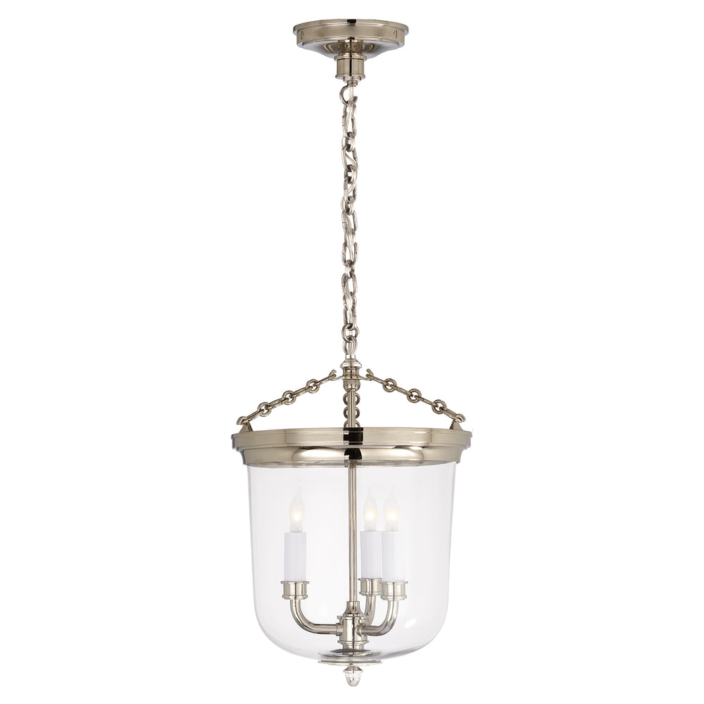 Visual Comfort Signature Canada - Three Light Lantern - Merchant - Polished Nickel- Union Lighting Luminaires Decor