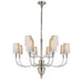 Visual Comfort Signature Canada - 12 Light Chandelier - Vivian - Polished Nickel- Union Lighting Luminaires Decor