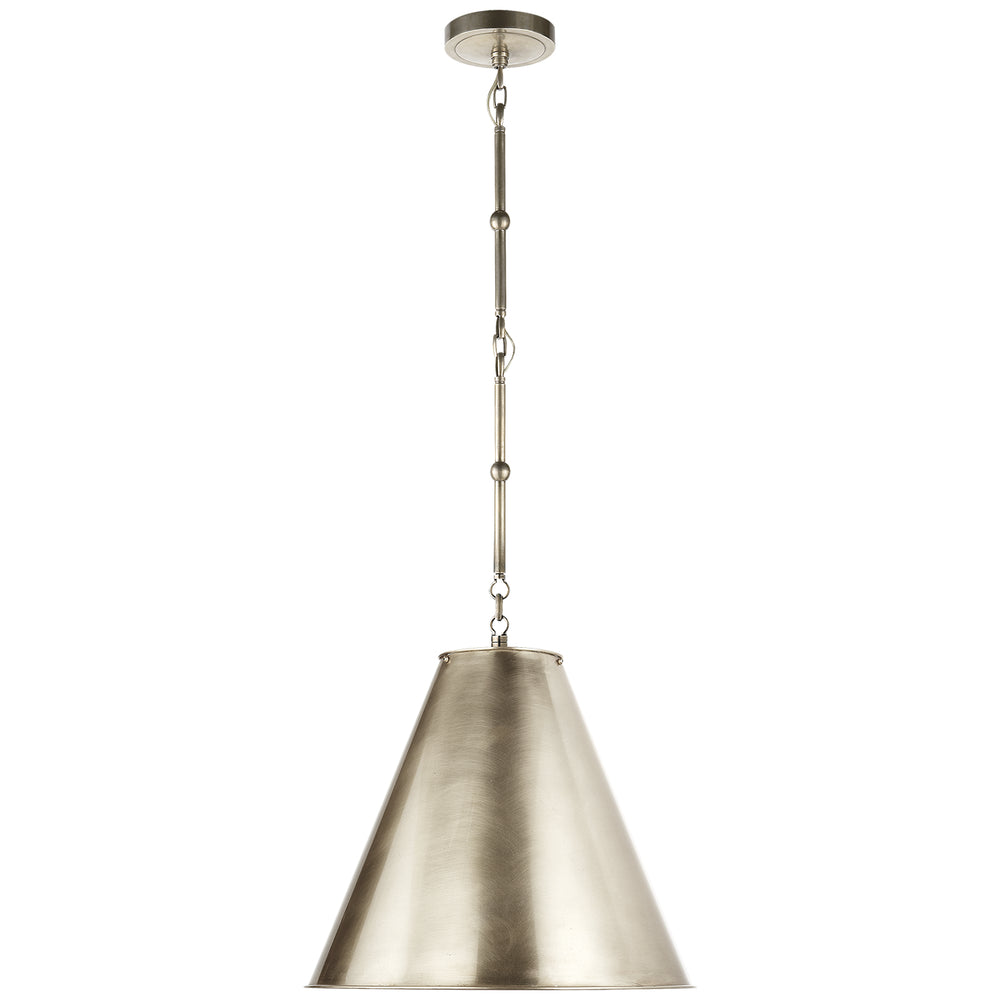 Visual Comfort Signature Canada - One Light Pendant - Goodman - Antique Nickel- Union Lighting Luminaires Decor