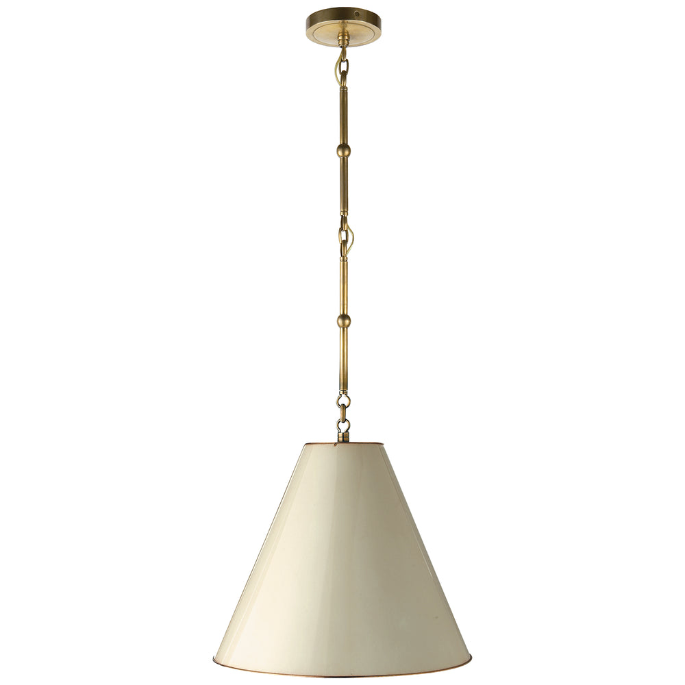 Visual Comfort Signature Canada - One Light Pendant - Goodman - Hand-Rubbed Antique Brass- Union Lighting Luminaires Decor