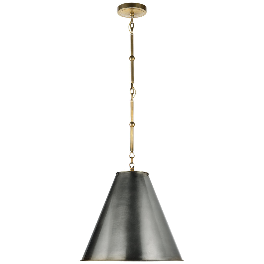 Visual Comfort Signature Canada - One Light Pendant - Goodman - Hand-Rubbed Antique Brass- Union Lighting Luminaires Decor