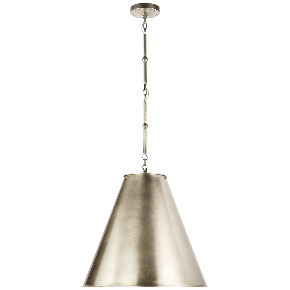 Visual Comfort Signature Canada - One Light Pendant - Goodman - Antique Nickel- Union Lighting Luminaires Decor