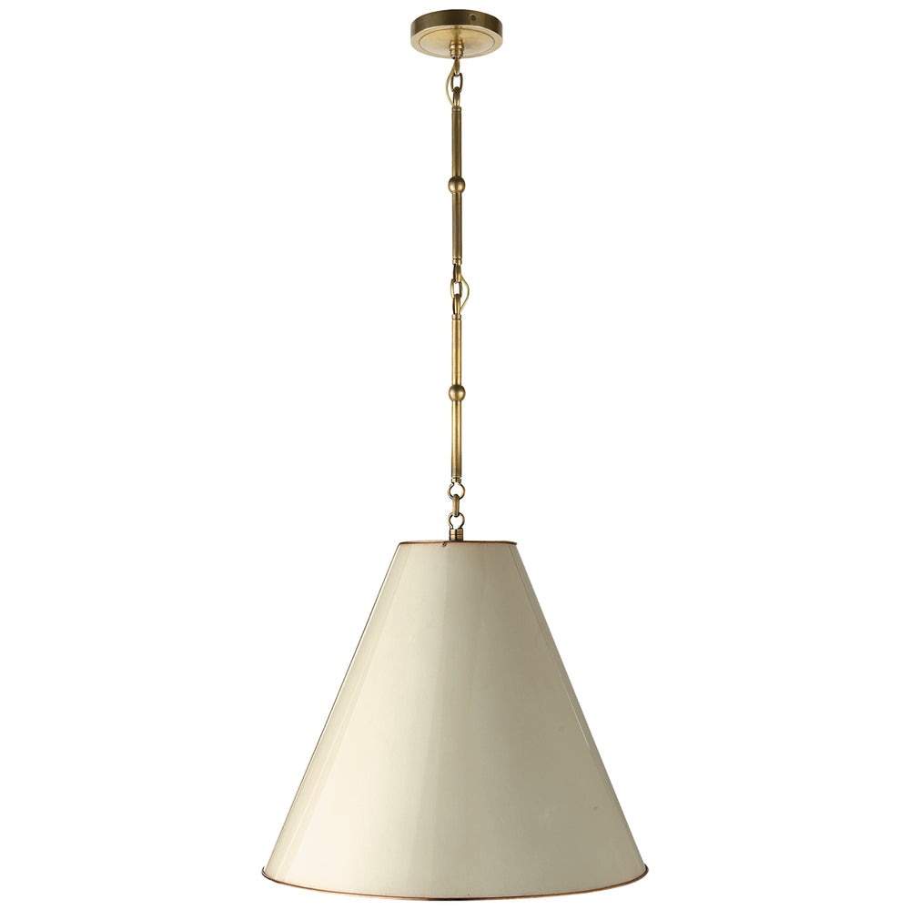 Visual Comfort Signature Canada - One Light Pendant - Goodman - Hand-Rubbed Antique Brass- Union Lighting Luminaires Decor